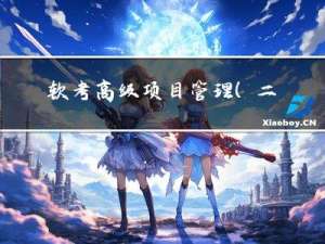 软考-高级项目管理(二十)