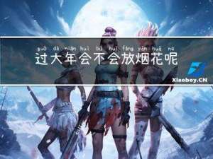 过大年会不会放烟花呢