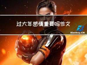 过大年感情重要吗作文