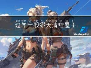 过年一般哪天清理屋子