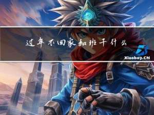 过年不回家加班干什么呢