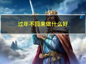 过年不回来做什么好