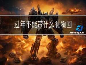 过年不能带什么礼物回家