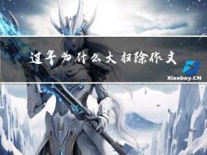 过年为什么大扫除作文