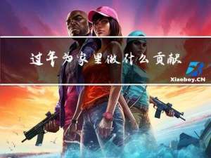 过年为家里做什么贡献