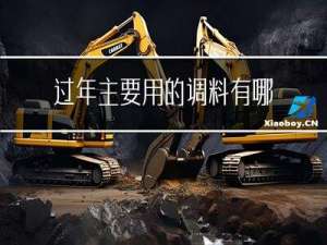 过年主要用的调料有哪些