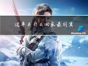 过年买什么回家最划算呢