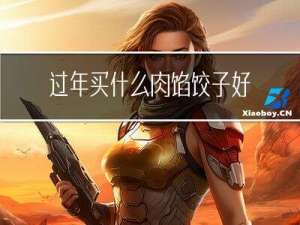 过年买什么肉馅饺子好看