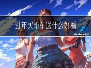 过年买新车送什么好看