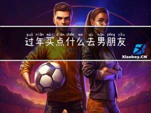 过年买点什么去男朋友家里