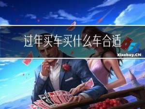 过年买车买什么车合适啊