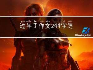过年了作文244字怎么写