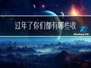过年了你们都有哪些收获