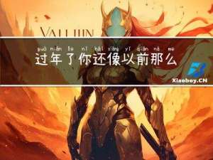 过年了你还像以前那么开心