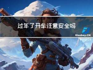 过年了开车注意安全吗图片
