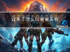 过年了怎么给爸爸买衣服