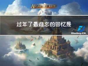 过年了最难忘的回忆是什么