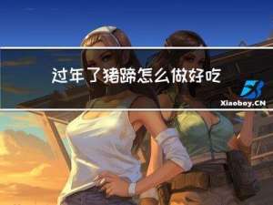 过年了猪蹄怎么做好吃视频