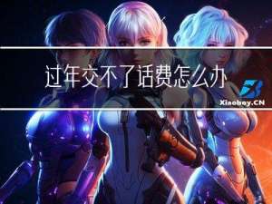 过年交不了话费怎么办