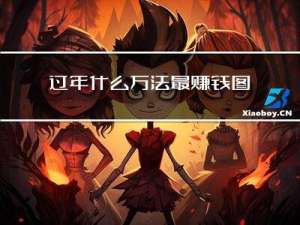 过年什么方法最赚钱图片