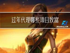 过年代理哪些项目致富
