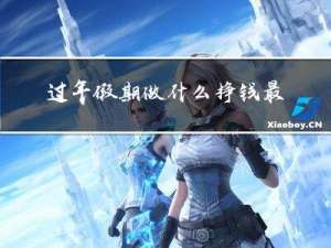 过年假期做什么挣钱最快