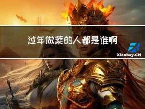 过年做菜的人都是谁啊