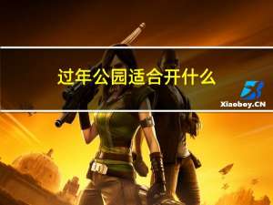 过年公园适合开什么