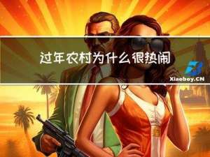 过年农村为什么很热闹作文