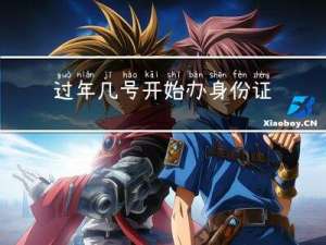 过年几号开始办身份证