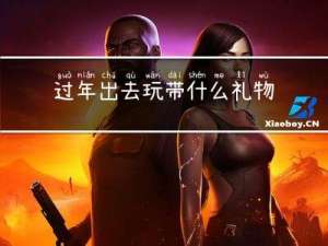 过年出去玩带什么礼物