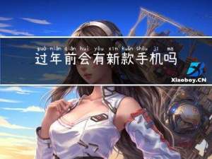过年前会有新款手机吗吗