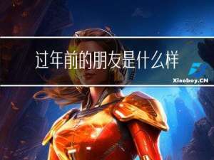 过年前的朋友是什么样子