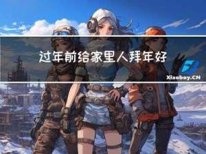 过年前给家里人拜年好不好