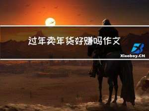 过年卖年货好赚吗作文