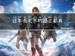 过年去北京的路上都有什么