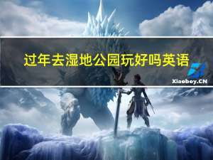 过年去湿地公园玩好吗英语