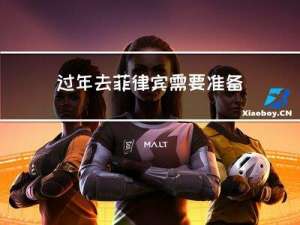 过年去菲律宾需要准备什么