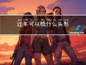 过年可以梳什么头形
