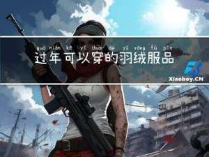 过年可以穿的羽绒服品牌