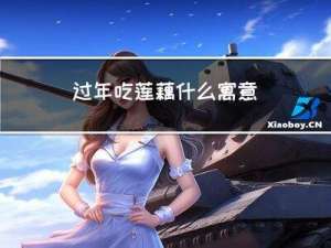 过年吃莲藕什么寓意