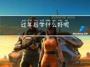 过年后学什么好呢