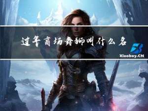 过年商场舞狮叫什么名字