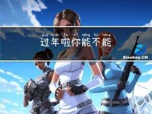 过年啦你能不能