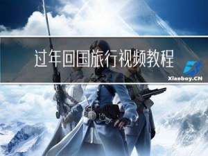过年回国旅行视频教程