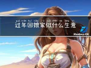 过年回娘家做什么生意