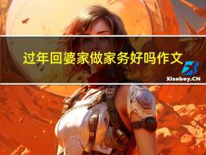 过年回婆家做家务好吗作文