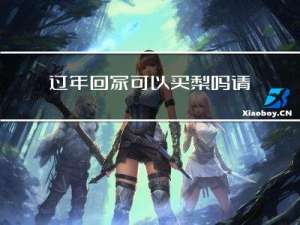 过年回家可以买梨吗请问