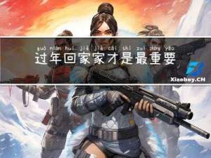 过年回家家才是最重要的