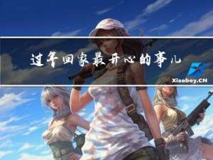 过年回家最开心的事儿是